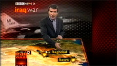 'The Ratings War'
Sketch using news clips only